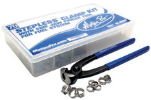 Load image into Gallery viewer, Stepless Clamp Fitting Kit W / Tool 70 Piece Kit W / Plastic Storage Box Mp 12-0083