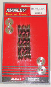 Vlv Springs / Collars .490"Lift Ironhead Sportster All Yrs W / Steel Top Collars.......Manley.99217