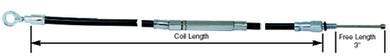 Braided Clutch Cable 64