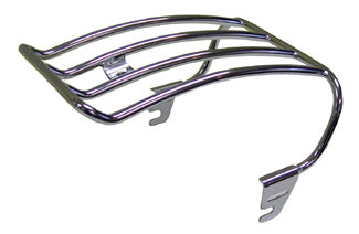 Luggage Rack Fender Mount Fxst 97 / 99 W / Solo Seat Four Bar Chrome Plated