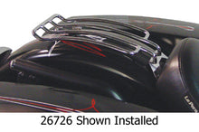 Load image into Gallery viewer, Luggage Rack Fender Mount Sportster 04 / Later W / Solo Seat Four Bar Chrome Plated
