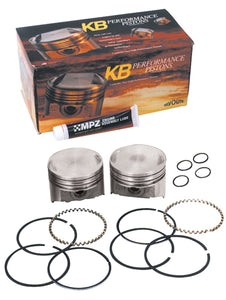 Pistons Keith Black Perf 9:1 +.040"Os Big Twin 1200Cc W / Pinstrument Locks & Rings 3.438"Std Bore Std Compression