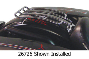 Luggage Rack Fender Mount Sportster 85 / 03 W / Solo Seat Four Bar Chorme Plated