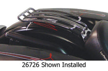 Load image into Gallery viewer, Luggage Rack Fender Mount Fxst 84 / 96 W / Solo Seat Four Bar Chrome Plated