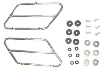 Side Cover Trim Rails Fits FLH & FLT Models 93 / Later Chrome Plated Replaces HD 66064-93