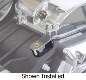 Speedometer Sensor Cover Chrome Plated Big Twin 94 / Later & Sportster 95 / Later Manufactured From Billet Alum