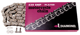 Chain Rear Enp Nickel Diamond Extra Length Applications-Cut Size 530 120 Pitches
