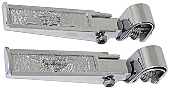 Footrests Custom Usa Wing For Hiway Bars Or Frames W / 1