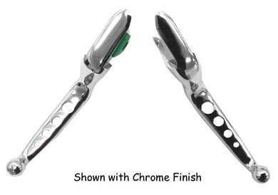 Clutch & Brake Hand Levers Black Matte Fits Softail 2015 / Later W / Cable Clutch 4 Hole Style