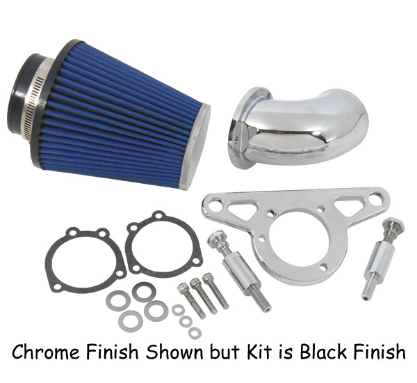 Performance Intake Kit Black Big Twin 01 / Later (Except Touring 08 / L) Forward Facing