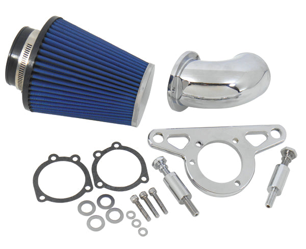 Performance Intake Kit Chrome Big Twin 01 / Later (Except Touring 08 / L) Forward Facing
