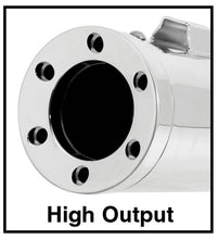 Load image into Gallery viewer, 4&quot; Performance Mufflers Chrome Plated Dresser Models 1995 / 2016 High Output End Tips
