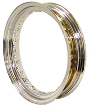 Load image into Gallery viewer, Chrome Steel Rim 2.50&quot; X 19&quot; Front 40 Spoke Drop Center Replaces HD# 43001-79