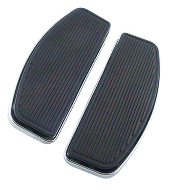 Footboard Set Late Style Touring 80 / L Flst 86 / L W / Straight Line Ribs