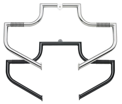 Engine Guard Highway Bar Black Fits 1998-2013 FLTr Road Glide Linbar Style W / Hardware
