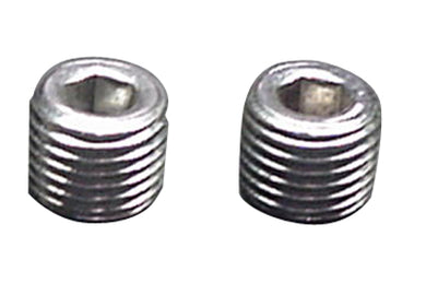 Crankcase Plugs Fits FLT Dyna 1999 / Later Softail 2000 / Later Chrome Plated Oem 765
