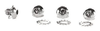 Lower Fr Fork Brkt Cvr Hardware K Sportster 52 / 87 FX 71 / L Fxr Fxst All Yr*Replaces HD2823 Mfg 8757-8
