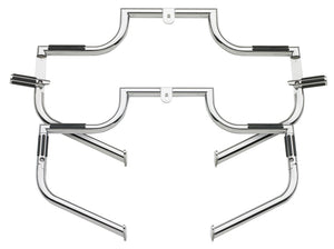 Engine Guard Highway Bar Chrome Plated Fits 1998 / Later FLTr Road Glide Twinbar Style W / Hardware