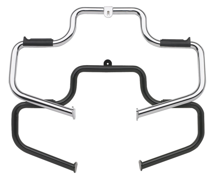 Engine Guard Highway Bar Black Fits 2000 / Later Softail Multibar Style W / Hardware