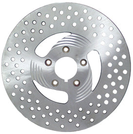 Brake Disc Drilled 3Spoke 11.5 All Models 84 / 99(Except Fxsts)Lh Fr Stainless Steel Replaces 44136-84A