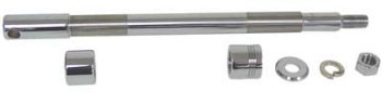 Front Axle Kit W / Chrome Plated Hardware Fxst Fxstb Fxdws 200 / Later Replaces HD 43346-83B 40910-00