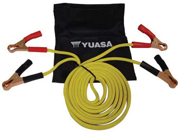 Motorcycle Jumper Cables 8 Ft Inc Storage Bag 8 Gauge Tangle Resistant Yua00Acc07