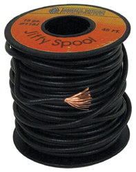 Electrical Wire Black 16 Gauge Stranded Copper W / Pvc Jacket 100' Roll Gp116A-50