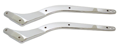 Rear Fender Supports Smooth Type Fxst 06 / L*Ex Duece Flstf 07 / Later Chrome Plated W / O Turn Signal Mt Holes