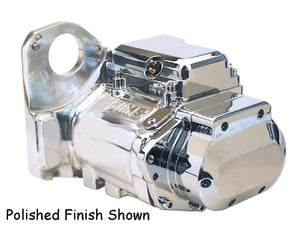 6 Speed Transmission Assembly Softail 90 / 99 Polished W / Chrome Plated Top & Side Cvrs Jims 8004C6