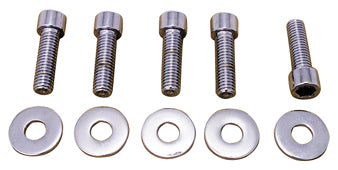 Sprocket / Pulley Rear Allen Hardware Big Twin & Sportster 1973 / Later W / Cast Rear Whl 10 Pcs Chrome Plated Colony# 3674-10