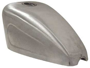 Sportster Style Bobber Gas Tank W / Cut & Weld Custom Mount Uw 82 / Later Cap Indented Sides