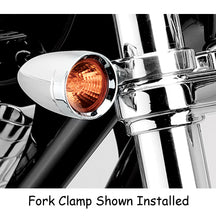 Load image into Gallery viewer, Fork Clamp Bullet Light Mount Use With 41Mm Front Forks Uw Xl1 Led Bullet Lights