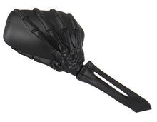 Load image into Gallery viewer, Skeleton Hand Mirrors Fits All Models Black Powder Coated