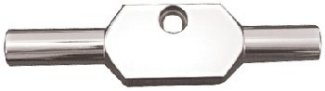 Brake Part Fr Tee Reusable Chrome Plated Universal Fr Brake Tee Bar Use W / 10Mm Banjo Fittings & 5 / 16