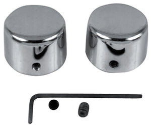 Axle Nut Cover Kit Front Chrome Plated Fxsts 1988 / Later* - Chrome Replaces HD 43894-90
