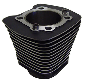 OE Style Engine Cylinder Big Twin Evo 84 / L Front Or Rear Wrinkle Black Replaces 16512-86A