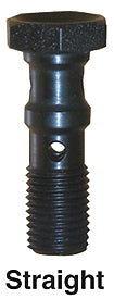 Brake Part Banjo Bolt 3 / 8-24 Double Banjo Bolt Black #P773-03Bk