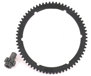 Starter Ring Gear Bdl Only W / 9 Tooth Pinion Gr Big Twin 94 / Later 66T Ring Gear 6-7 / 8