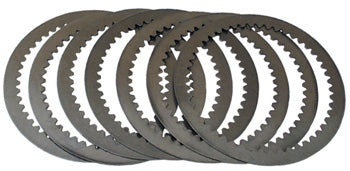 Clutch Plate Kit Steel Drive Big Twin Late 1984 / 1989 Replaces HD 37975-84-A 7 Plates