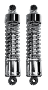 Shock Absorbers Stk Style 11" W / O Cvrs Big Twin 4 Spd 73 / 86(Except St) Chrome Replaces HD 54509-73A