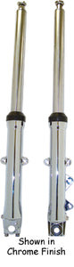 Front Fork Assembly Fxst 84 / 99 +10" Os Chrome Plated