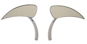 Radium Style Mirrors Chrome All OE Mounts Rh & Lh Fitment Includes Long & Short Stems