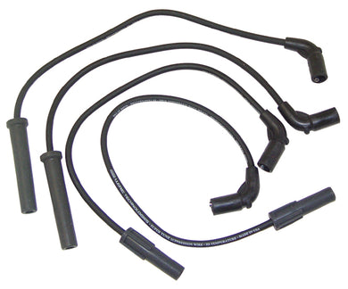 8 Mm Spark Plug Wires Black Sportster Sport (4 Plug) 98 / 03 Suppression Core MFG# 27167