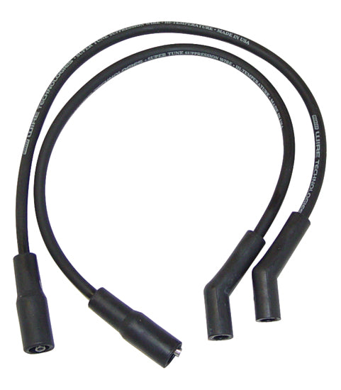 8 Mm Spark Plug Wires Black FLT FLHt FLHr & FLTr 99 / Later* Suppression Core MFG# 27165