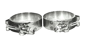 Aircraft Type Exh Manifold Clamp Ph 48 / 65 Exh O Ring Int Stainless Steel ...... Tcs-212
