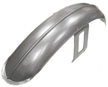 Load image into Gallery viewer, Ribbed Front Fender Wide Glide 80 / 05 W / 21&quot; Wheel Raw Fender Chrome Bracket