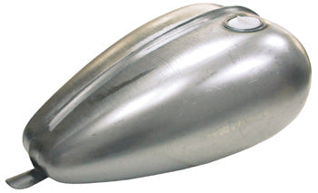 Ribbed Mustang Tank Custom Applications Raw Tank W / Screw Type Gas Bung