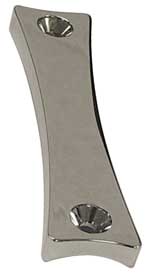Caliper Mount Eliminator Plate Replaces Removable Mount On Cus Fork Assembly For Smooth Appearance