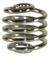Solo Seat Coil Spring Chrome 2" Length Custom Seat Use Heavy Duty Spring Steel