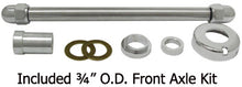 Load image into Gallery viewer, Springer Fr Gen Ii -2&quot; Us Chrome Plated Custom App Most Models W / 1&quot; Stem Inc Stem Nuts &amp; Top Clamp